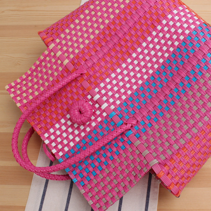 Beach handbag in modern braided design Stornfield