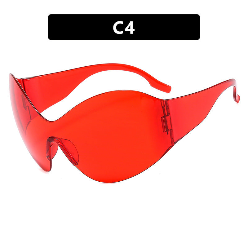 Women's visor-style sunglasses with innovative protection design Stornfield
