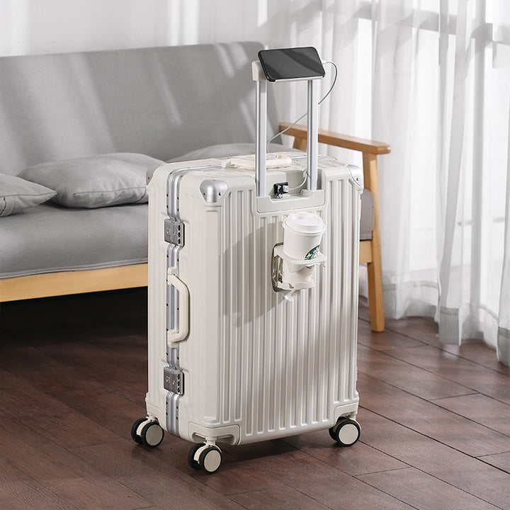 Unisex Smart Travel Suitcase with USB Charging Port Stornfield