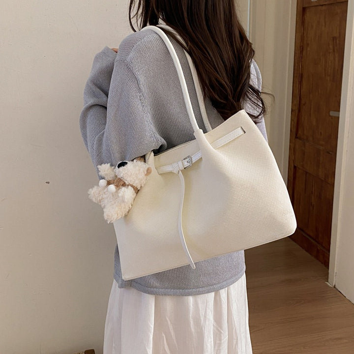 Elegant Structured Tote Handbag
