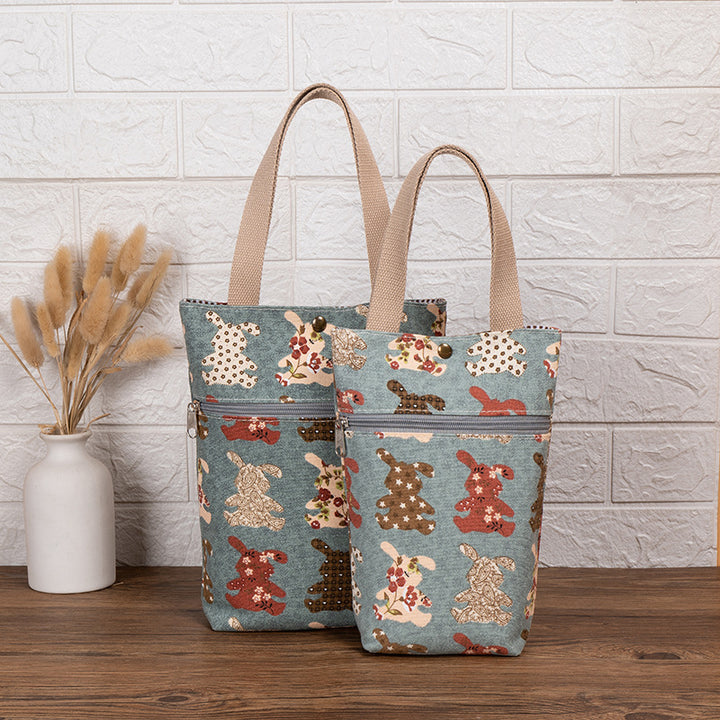 Cat Print Insulated Lunch Bag Stornfield