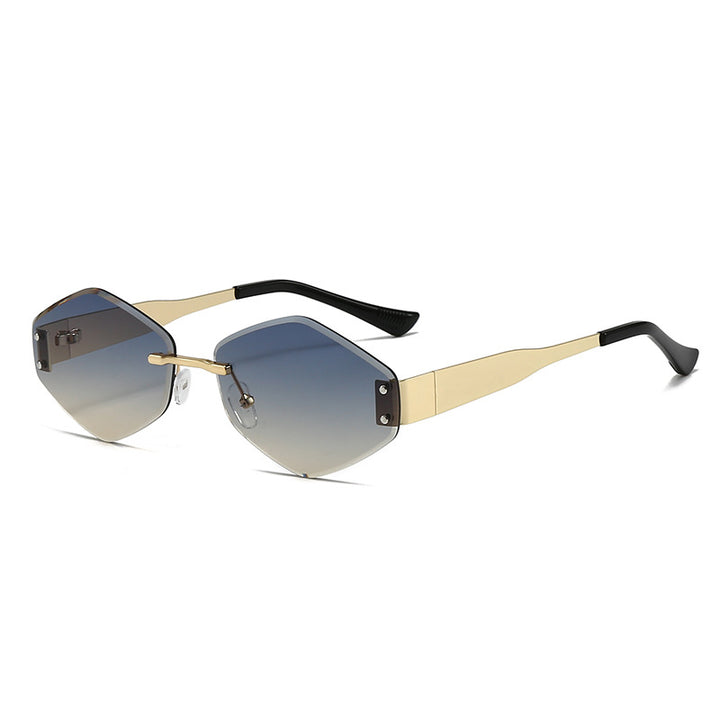 Women's fashionable sunglasses in trendy hexagon design Stornfield