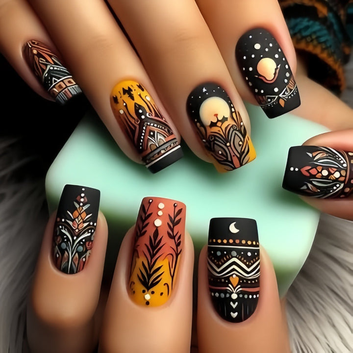 Artistic design artificial nails Stornfield