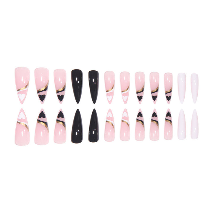 Elegant Stiletto Nail Art Set Stornfield