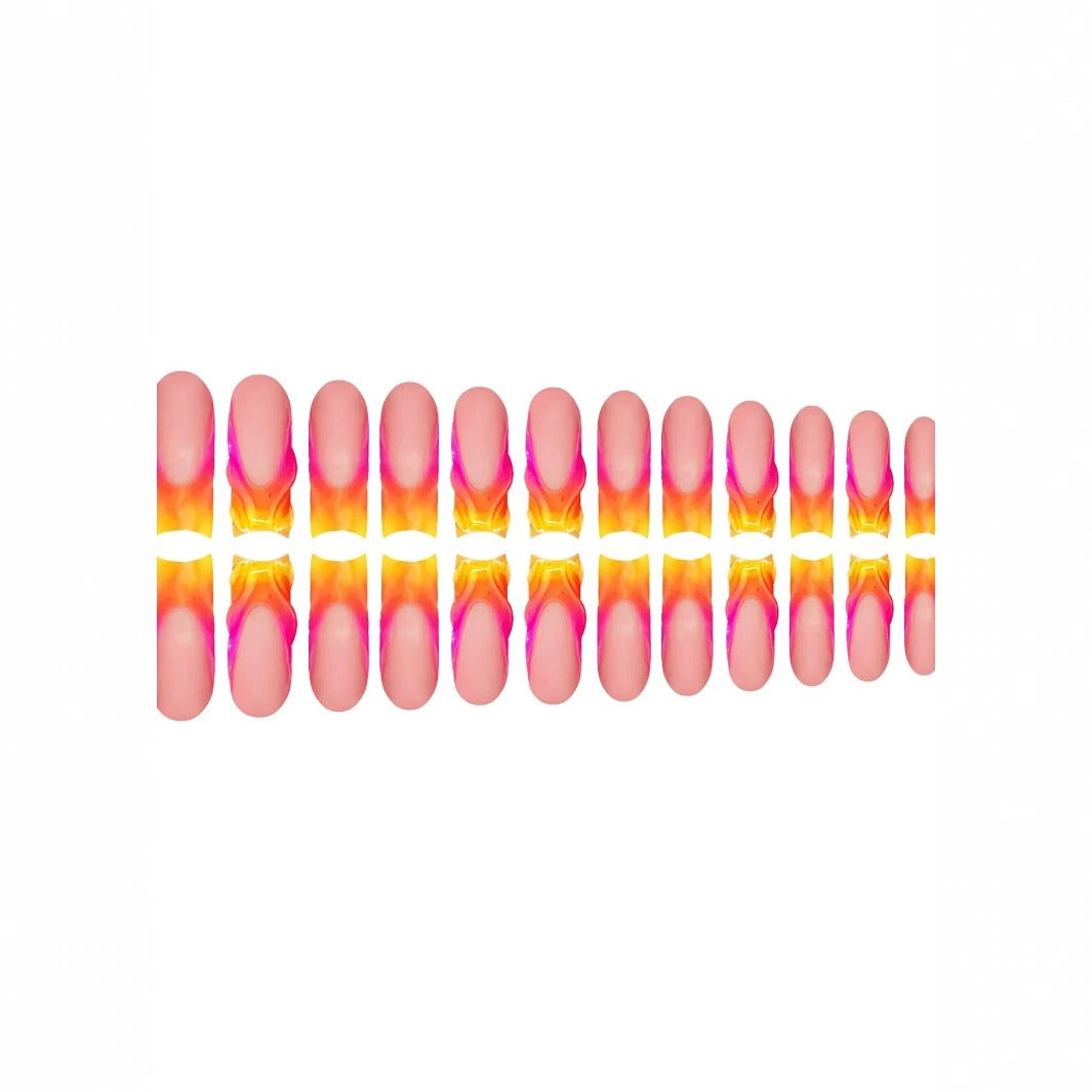 Artistic Gradient Nail Art Stornfield