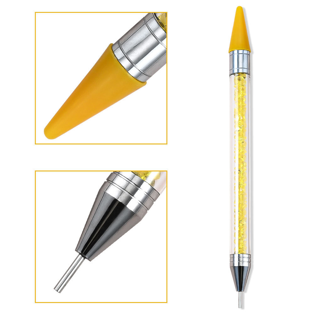 Professional Nail Art Detailing Brush with Crystal Handle Stornfield