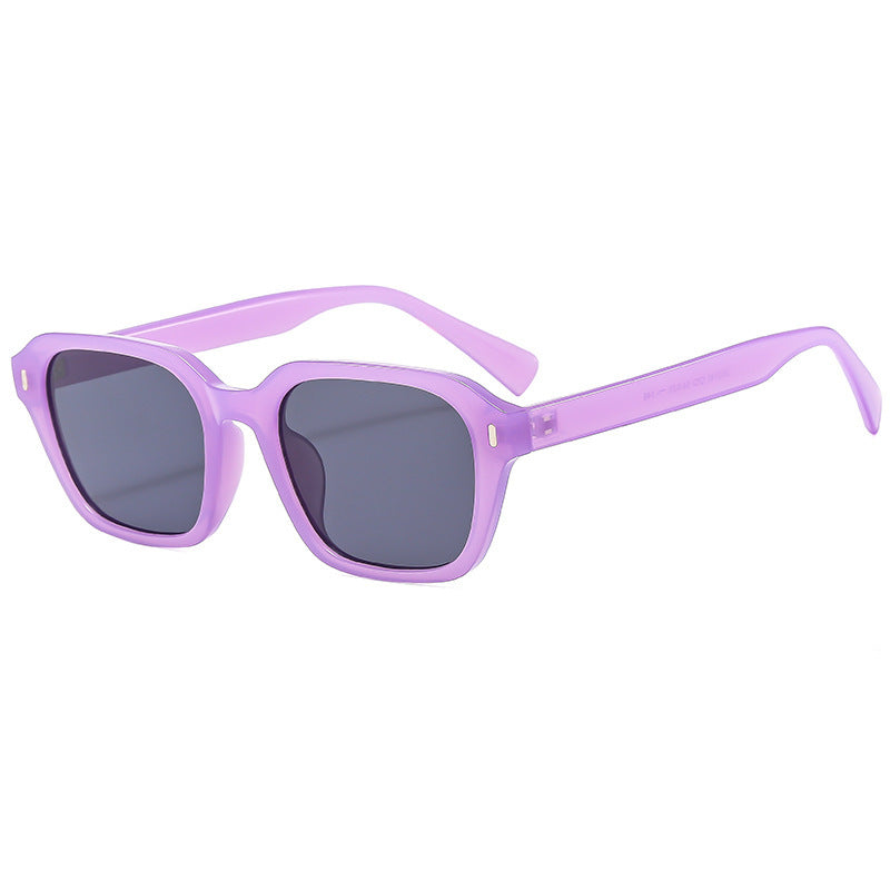 Ladies Square Sunglasses with Stylish Transparent Frame and UV Protection Stornfield