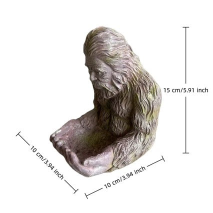 Decorative garden figure with bird feeder Stornfield
