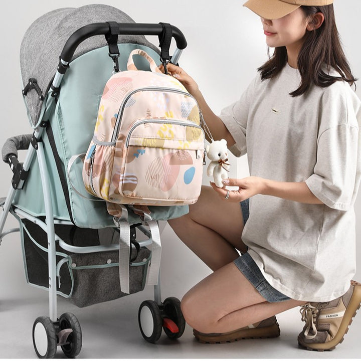Floral Print Multi-Compartment Backpack Stornfield