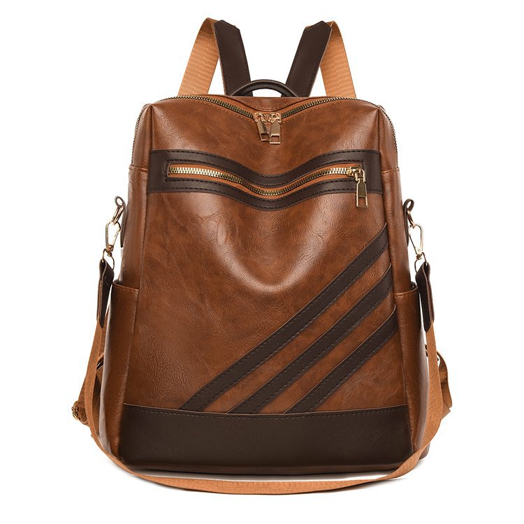 Fashionable Leather Backpack Stornfield