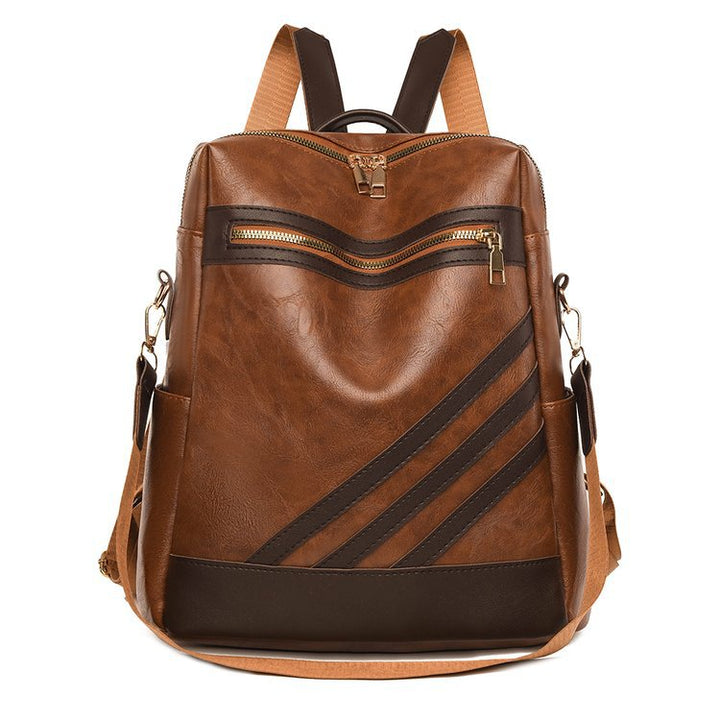 Fashionable Leather Backpack Stornfield