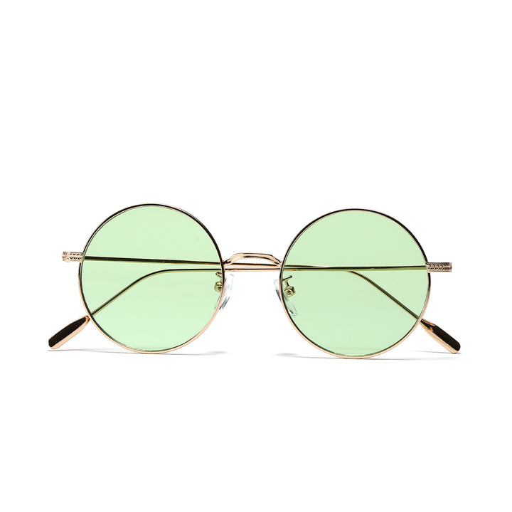 Women round fashionable sunglasses with glamorous frame Stornfield