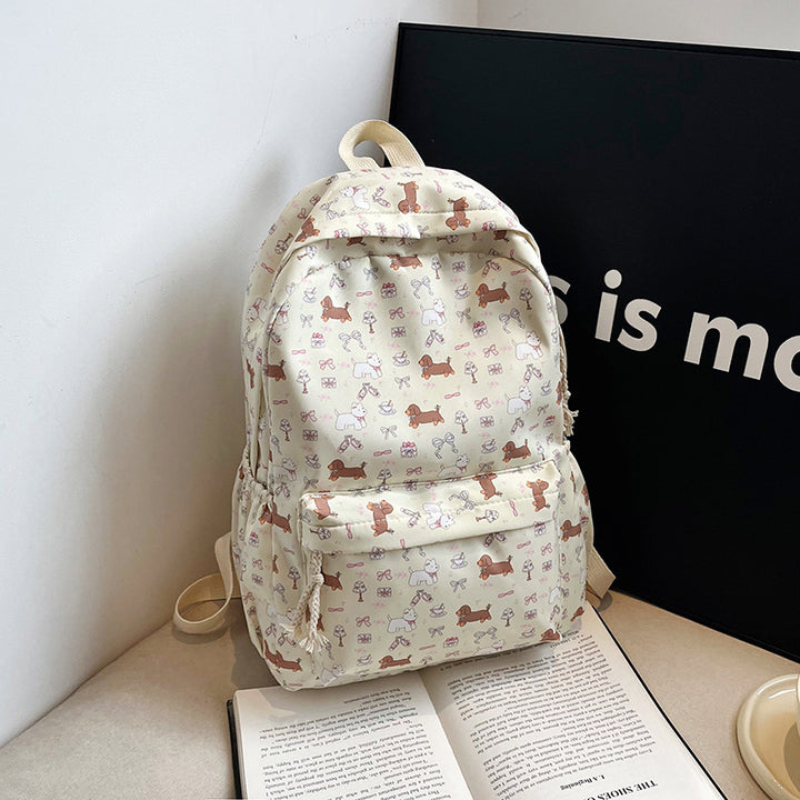 Whimsical Animal Print Backpack Stornfield