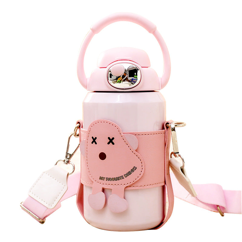 Women's Insulated Drinking Bottle with Practical Carrying System and Cute Design Stornfield
