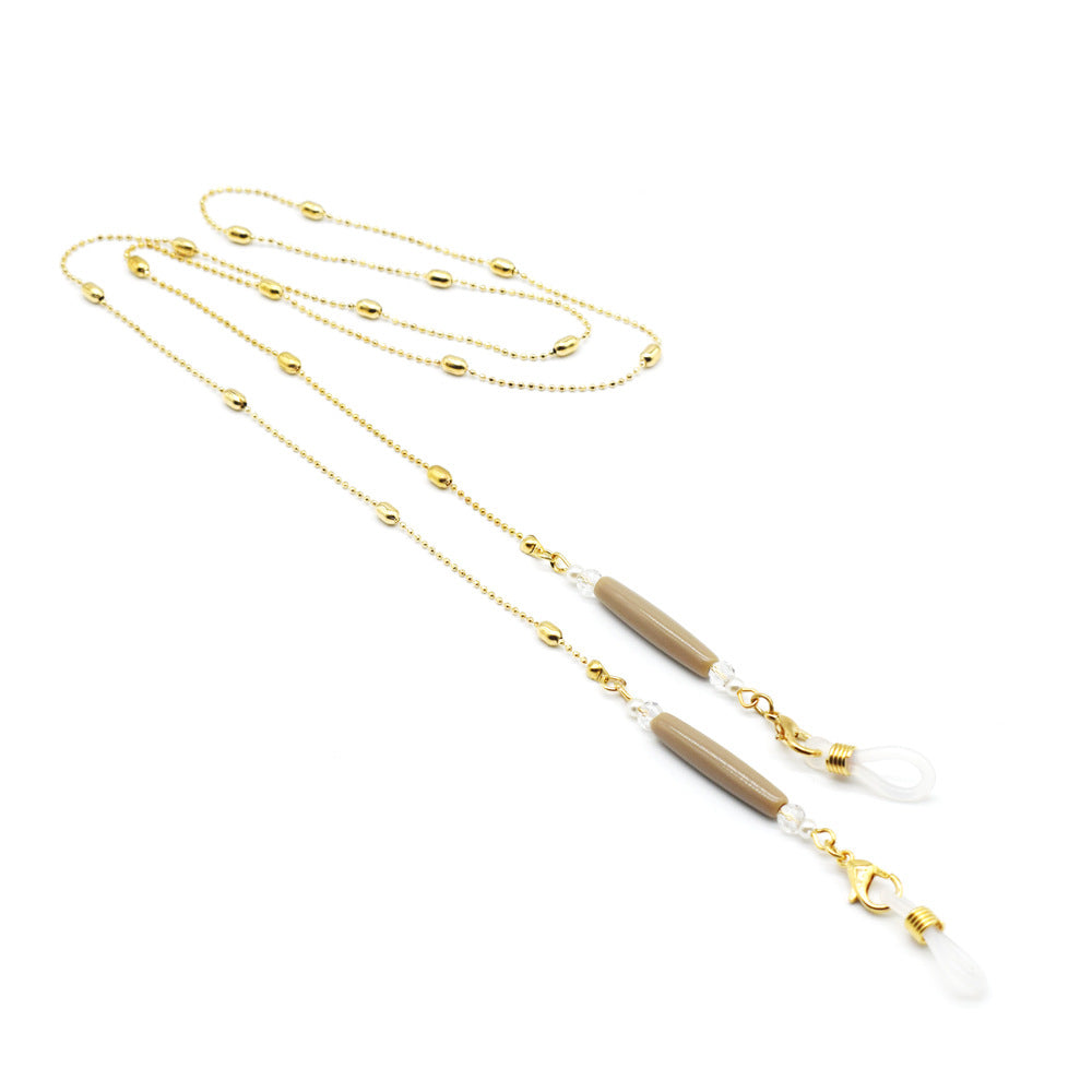 Minimalist Beaded Eyewear Chain Stornfield