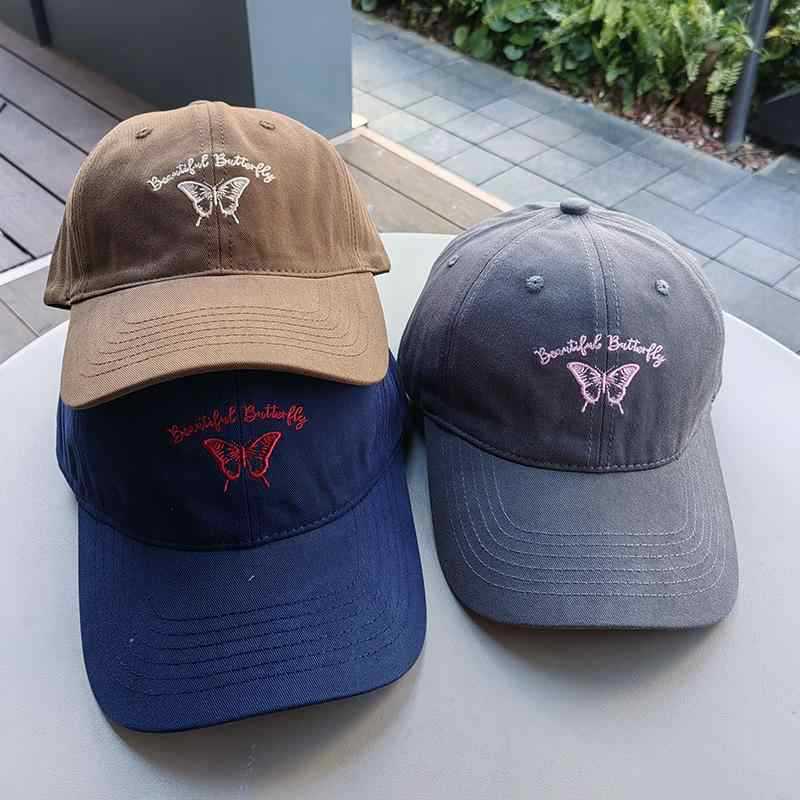 Women's Embroidered Butterfly Cap Stornfield