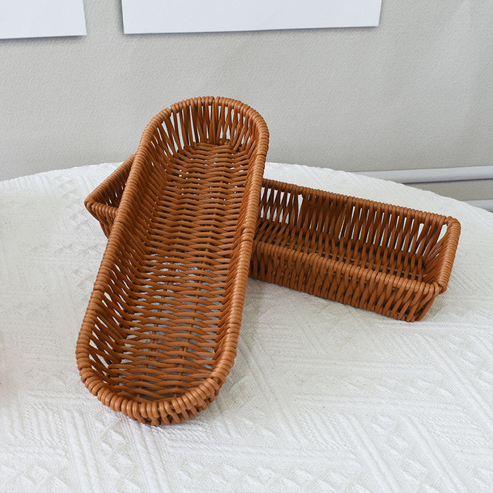 Rectangular Handwoven Storage Tray Stornfield