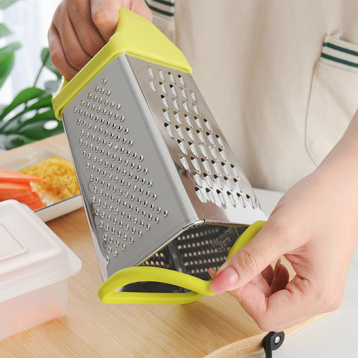 Multifunctional stainless steel kitchen grater with ergonomic handle Stornfield