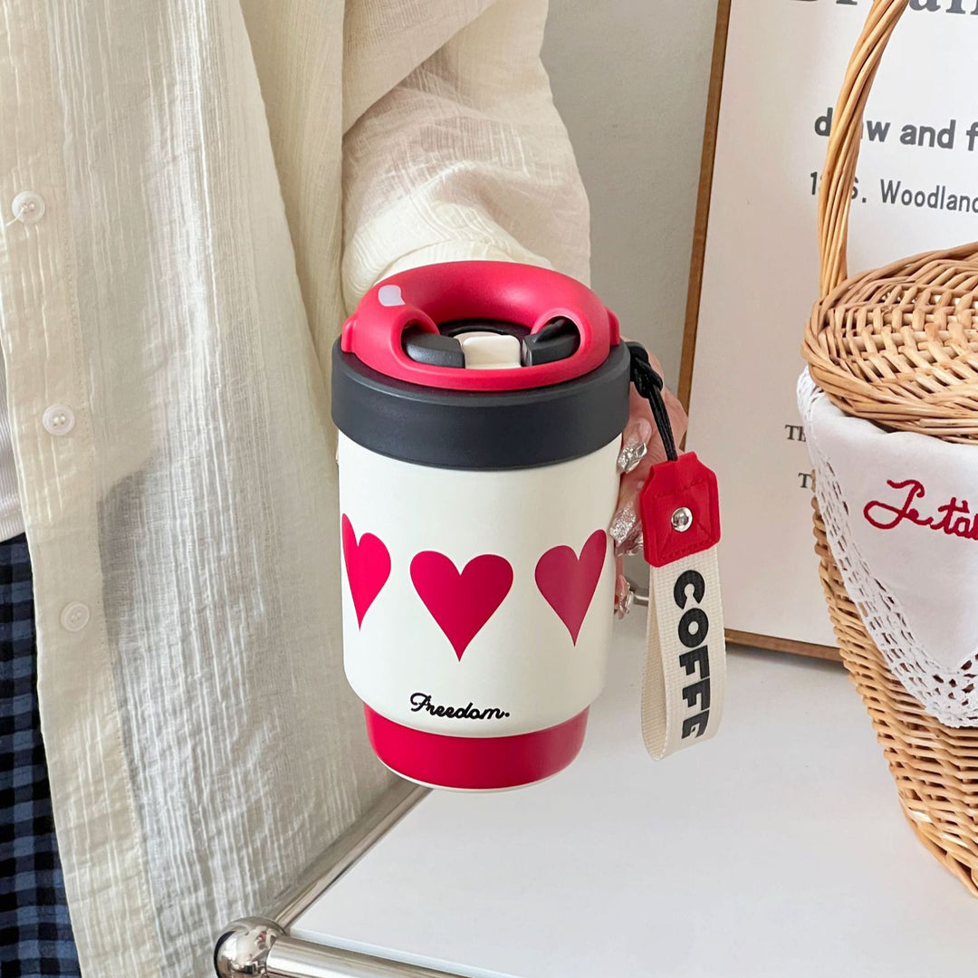Women's Insulated Coffee Cup with Practical Closure Mechanism Stornfield