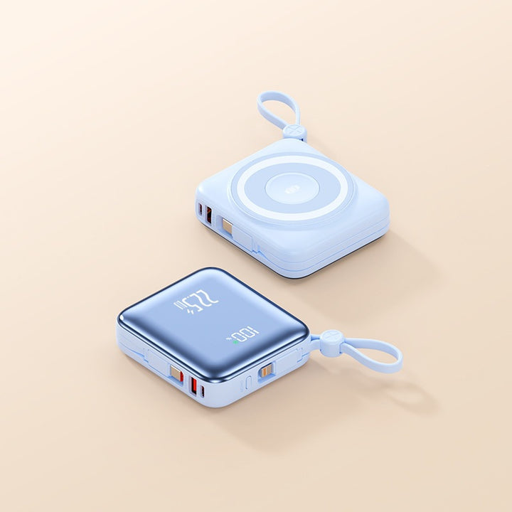 Portable Wireless Power Bank with Smart Charging Function and LCD Display Stornfield