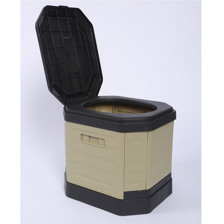 Portable camping composting toilet with detachable waste container Stornfield