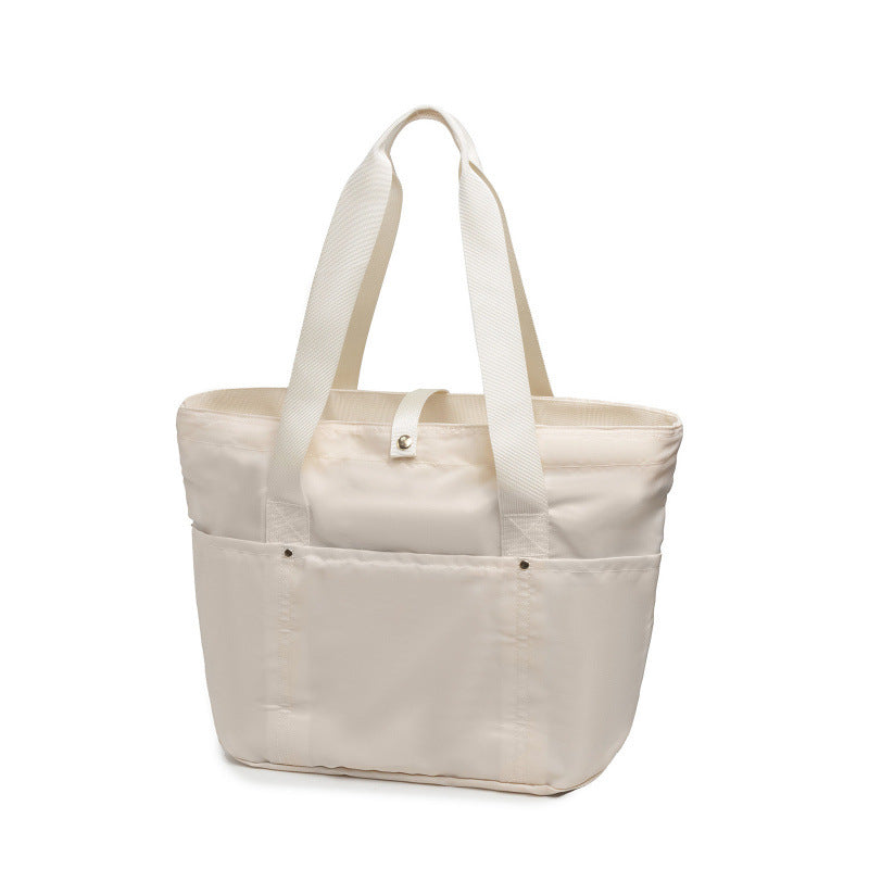 Multifunctional shopping bag with multiple outside pockets Stornfield