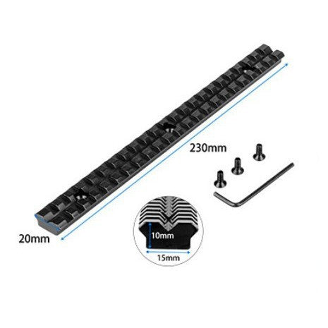 Adjustable Tactical Rail Mounting Plate Stornfield