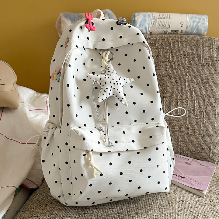 Polka Dot Lightweight Backpack Stornfield