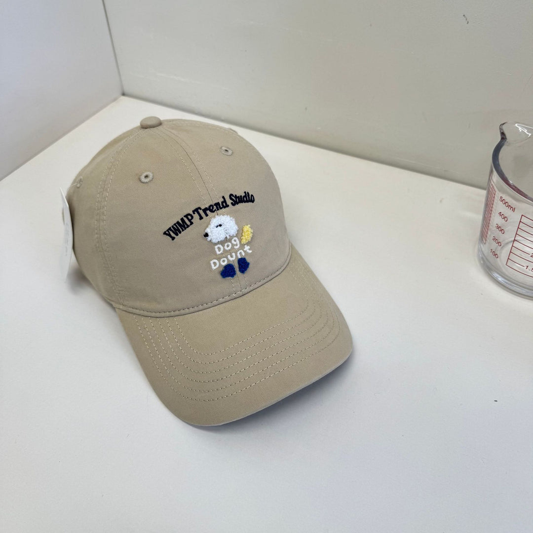 Unisex Embroidered Dog-Themed Baseball Cap Stornfield