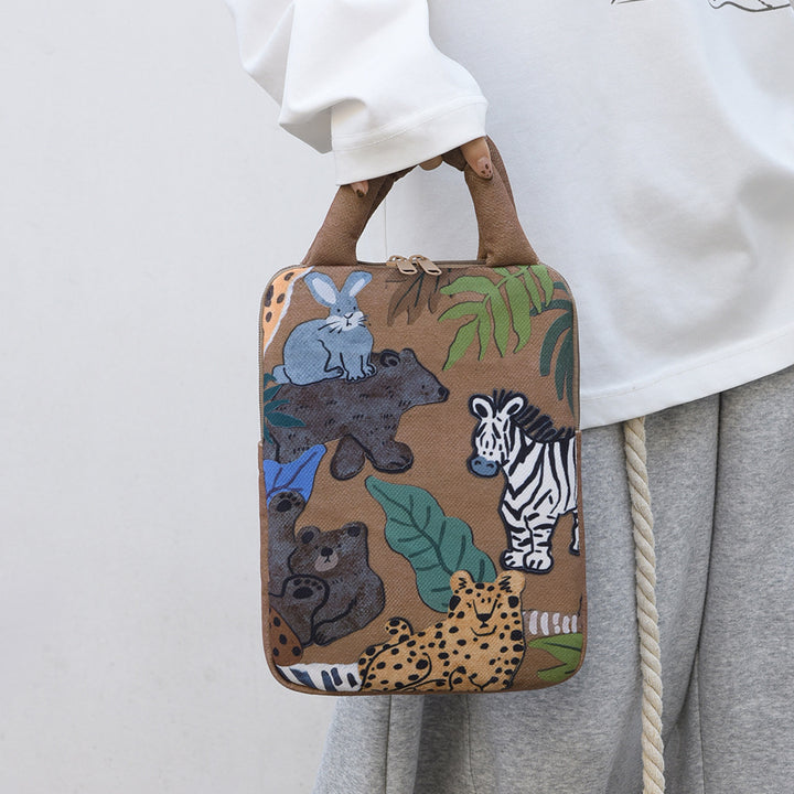 Stylish laptop cover with cute dog design Stornfield