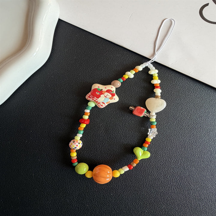 Playful Themed Beaded Eyewear Holder Stornfield