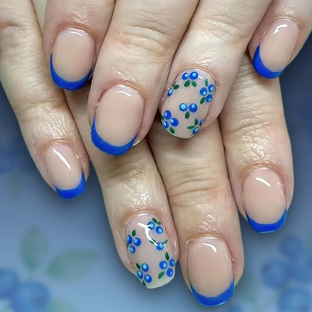 Floral Design Gel Nail Art Stornfield