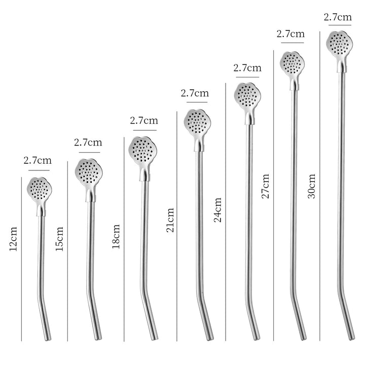 Stylish teaspoons with practical drainage holes Stornfield