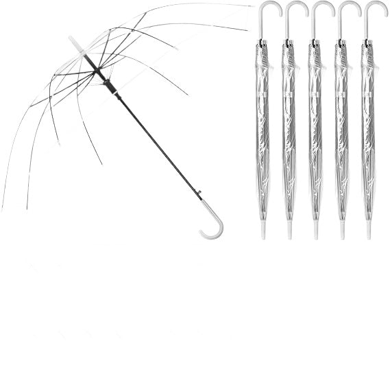 Ladies Transparent Umbrella with Elegant Design Stornfield