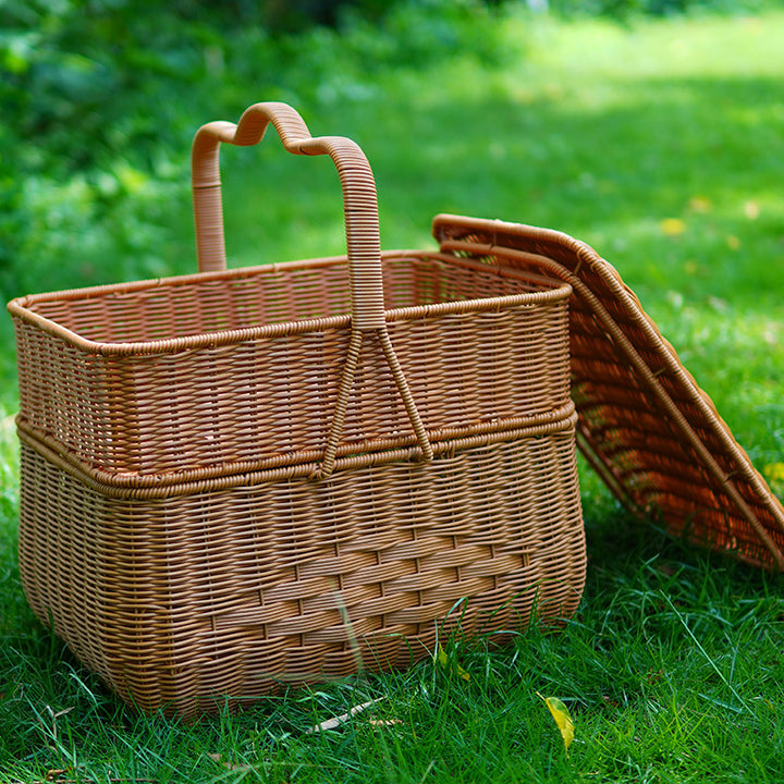 Decorative Wicker Storage Container Stornfield