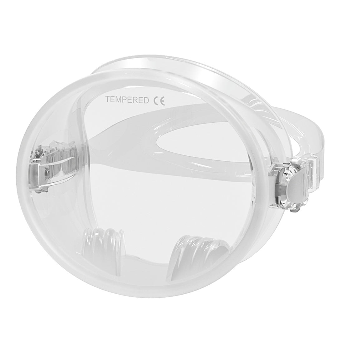 Diving mask with wide field of vision and adjustable headband Stornfield