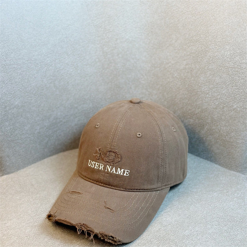 Women's Distressed Casual Adjustable Baseball Cap Stornfield