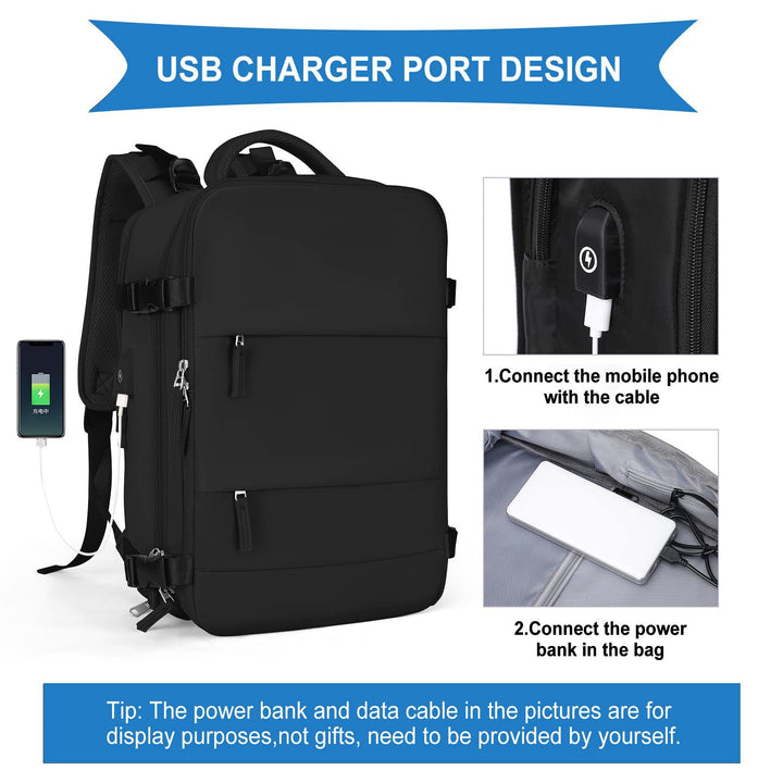 Versatile Multi-Functional Travel Backpack Stornfield
