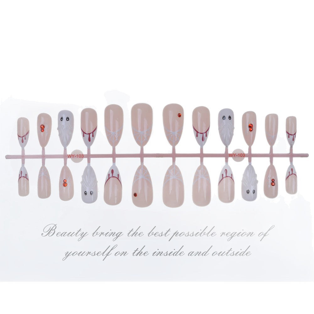 Creative Themed Press-On Nail Set Stornfield