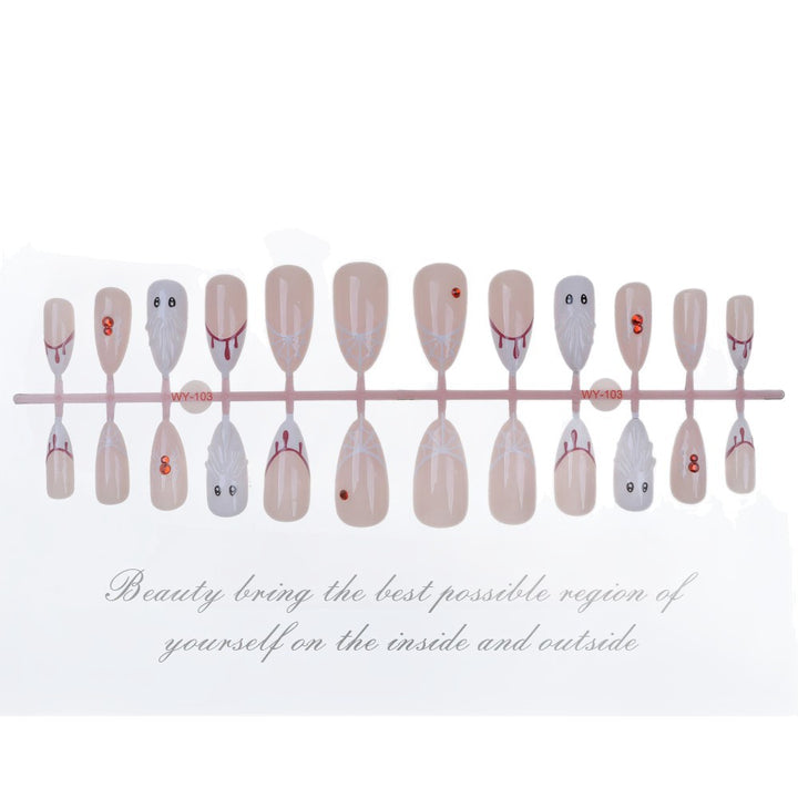 Creative Themed Press-On Nail Set Stornfield