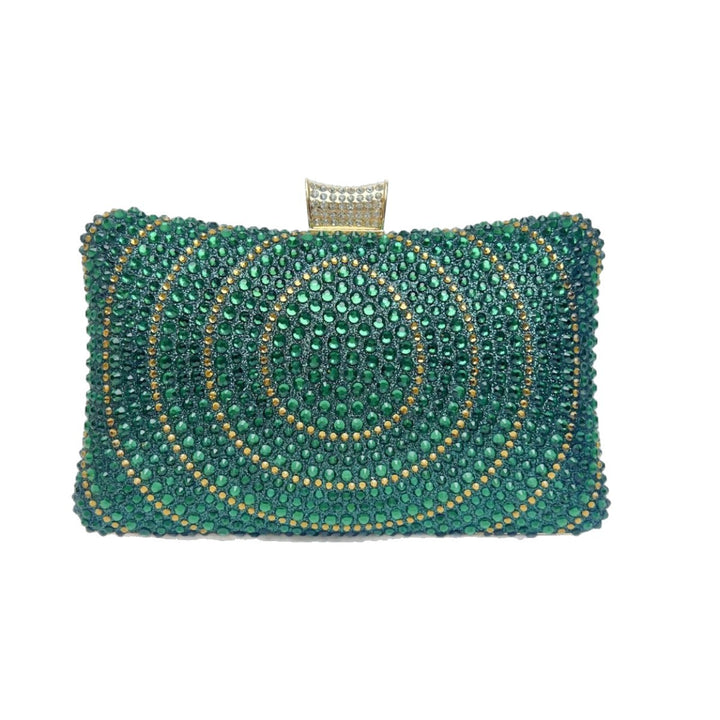 Sparkling Rhinestone Evening Clutch