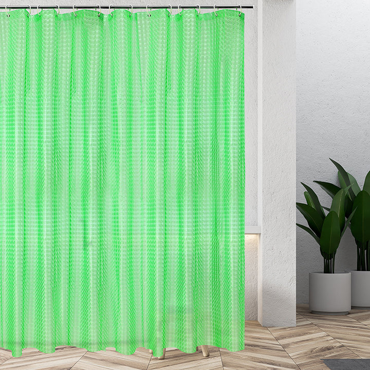 Textured Water-Repellent Shower Curtain Stornfield