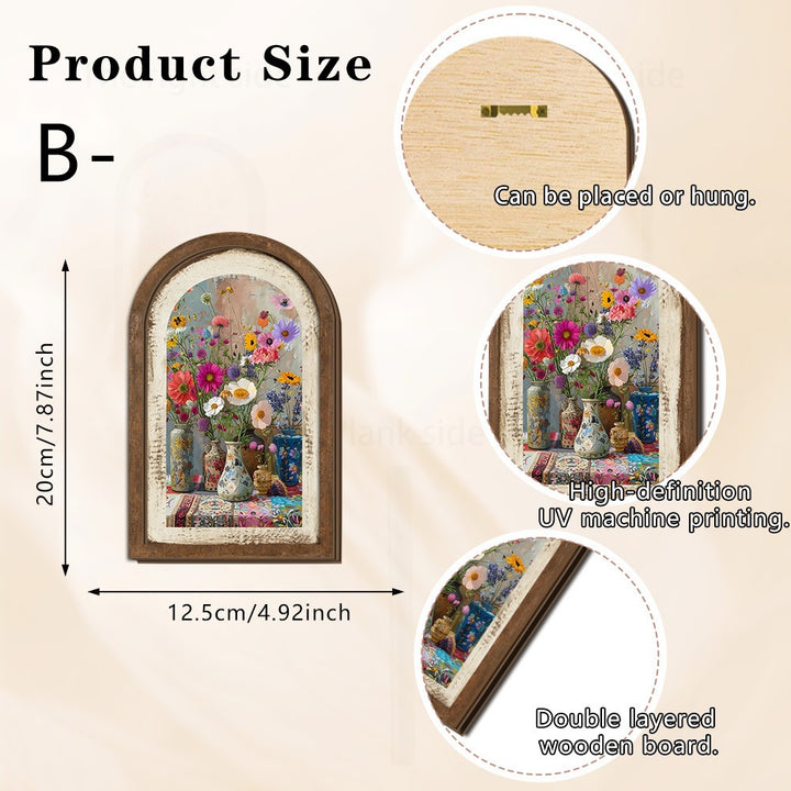Wall decoration with lemon pattern Stornfield