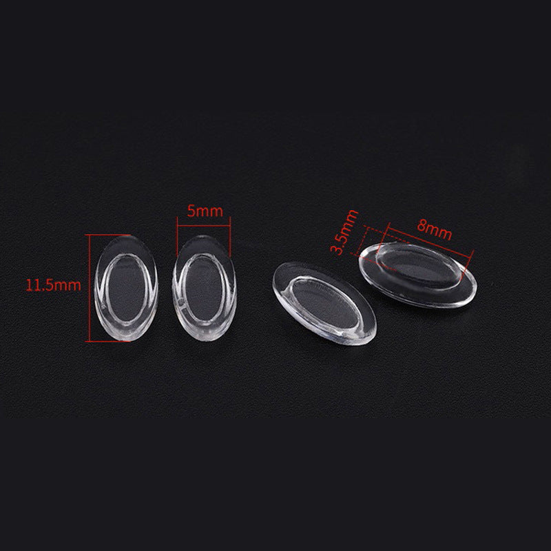 Clear Silicone Glasses Nose Pads Stornfield