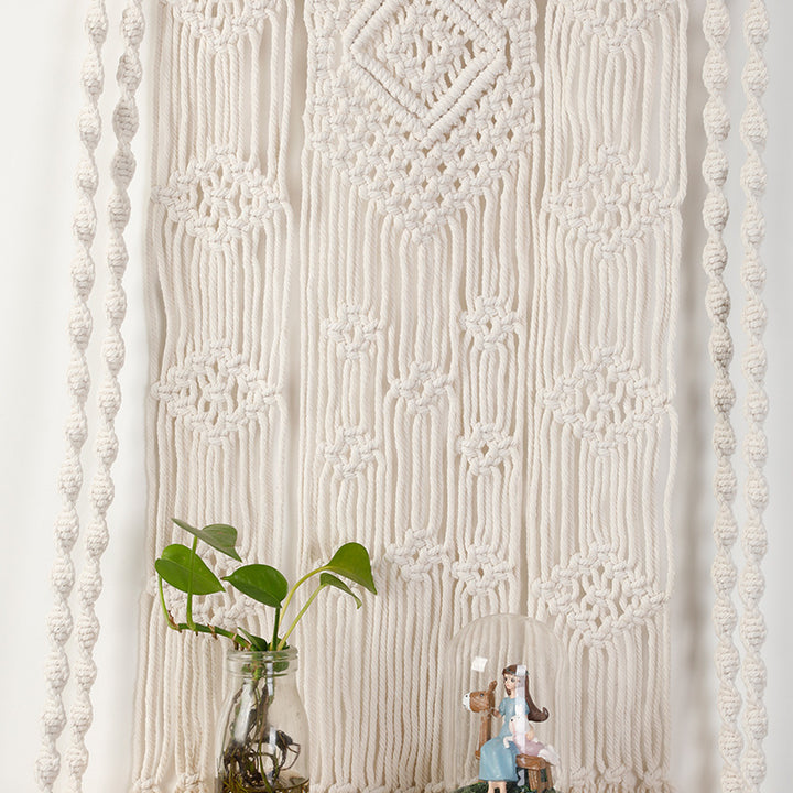 Macrame Wall Shelf with Hanger Stornfield