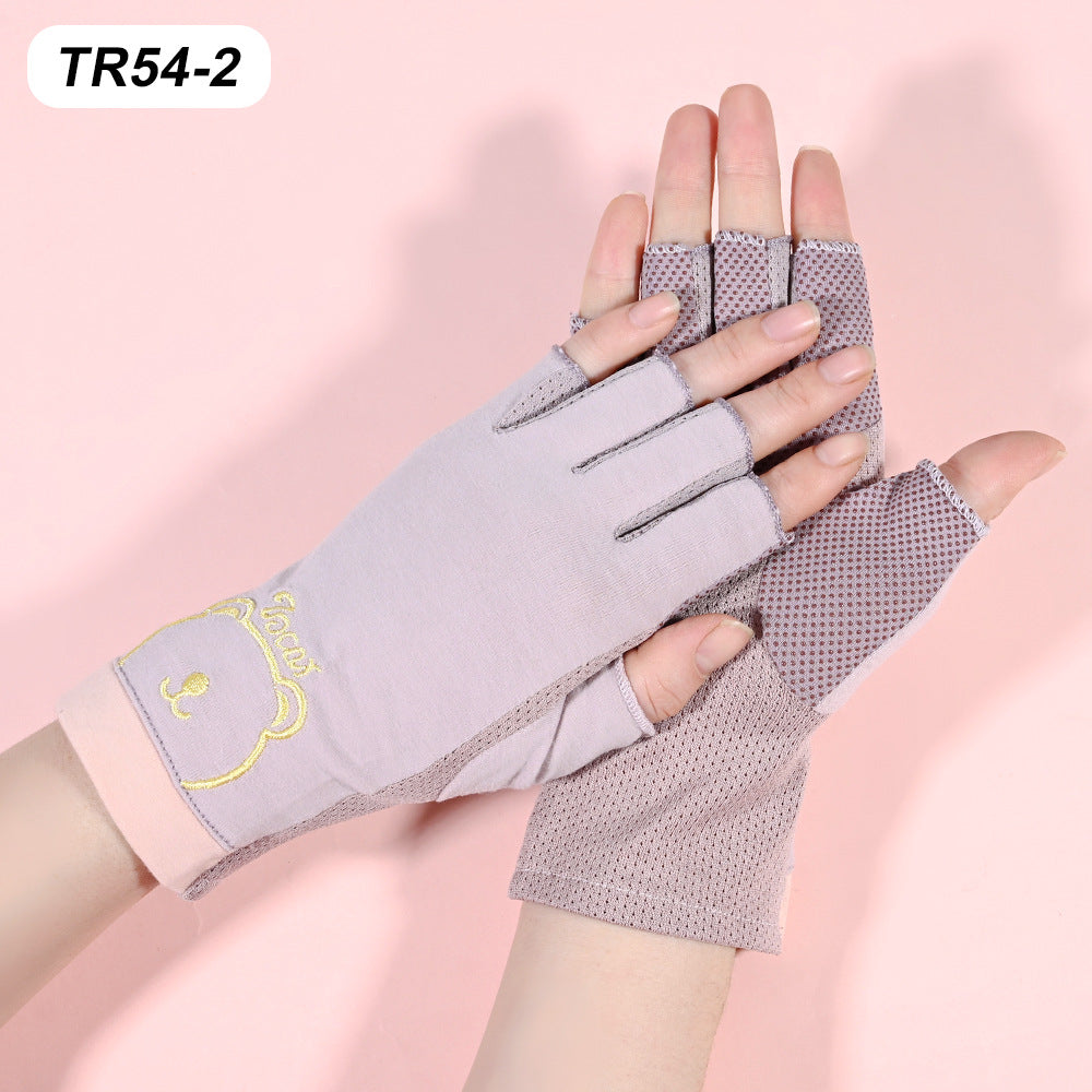 Breathable Fingerless Workout Gloves