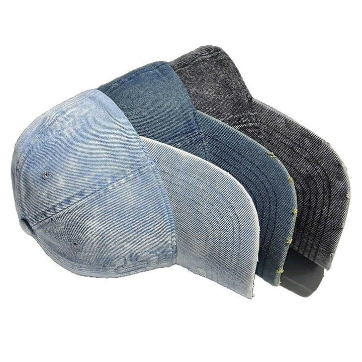 Men's Distressed Denim Baseball Cap Stornfield 1784188308