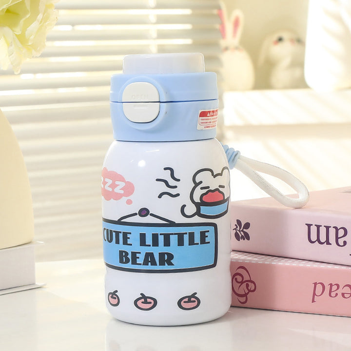 Unisex Waterproof Drinking Bottle with Cute Bear Design Stornfield