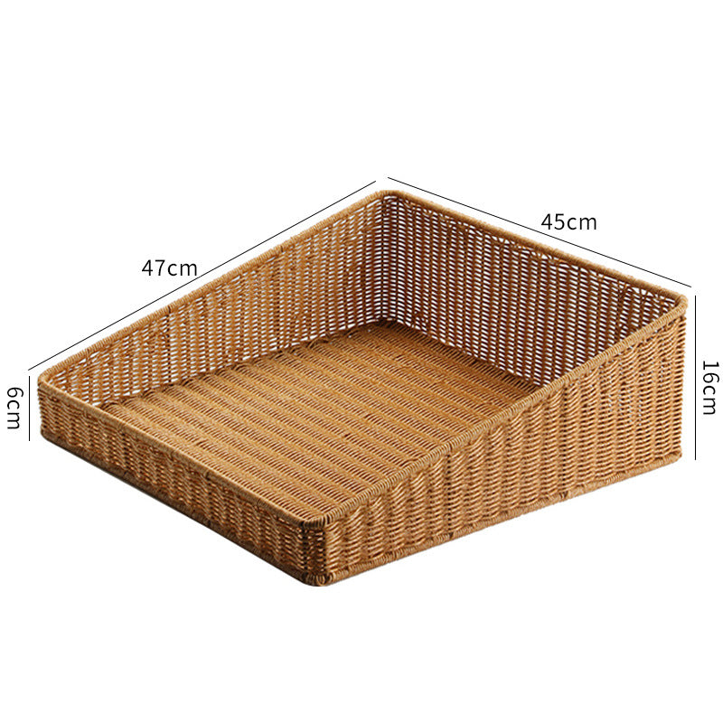 Elegant Woven Storage Tray Stornfield