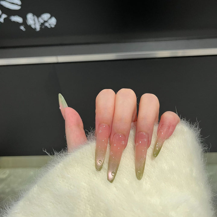 Stiletto Ombre Press-On Nail Set Stornfield